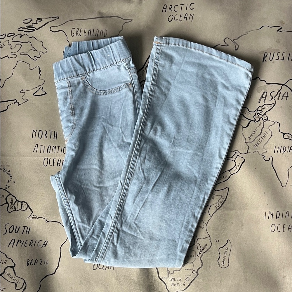 H&M Light Blue Kid’s Flared Leg Legging Jeans